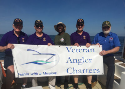 Veteran Angler Charters fishing trip