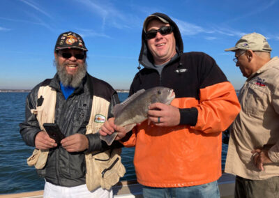 Veteran Angler Charters fishing trip