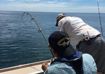 Veteran Angler Charters fishing trip