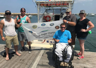 Veteran Angler Charters fishing trip