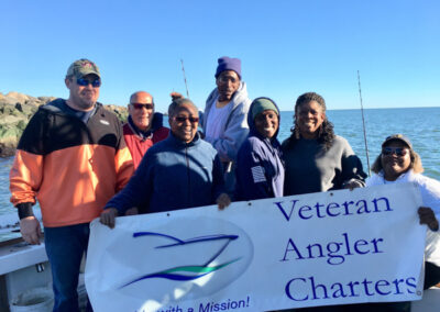 Veteran Angler Charters fishing trip