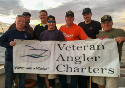 Veteran Angler Charters fishing trip