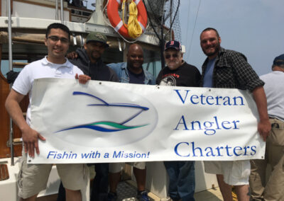 Veteran Angler Charters fishing trip