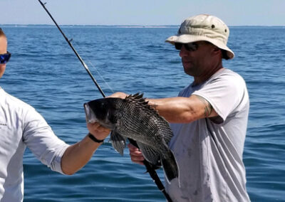 Veteran Angler Charters fishing trip